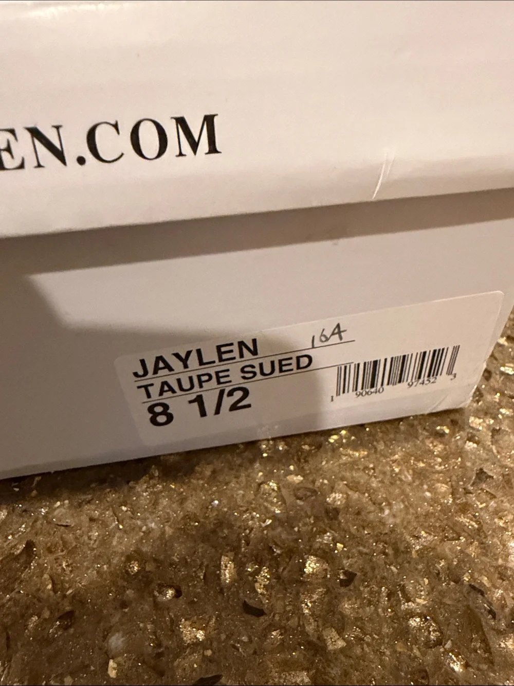 Steve Madden Jaylen Taupe Suede Espadrille Wedge Sandal with Ankle Strap 8.5